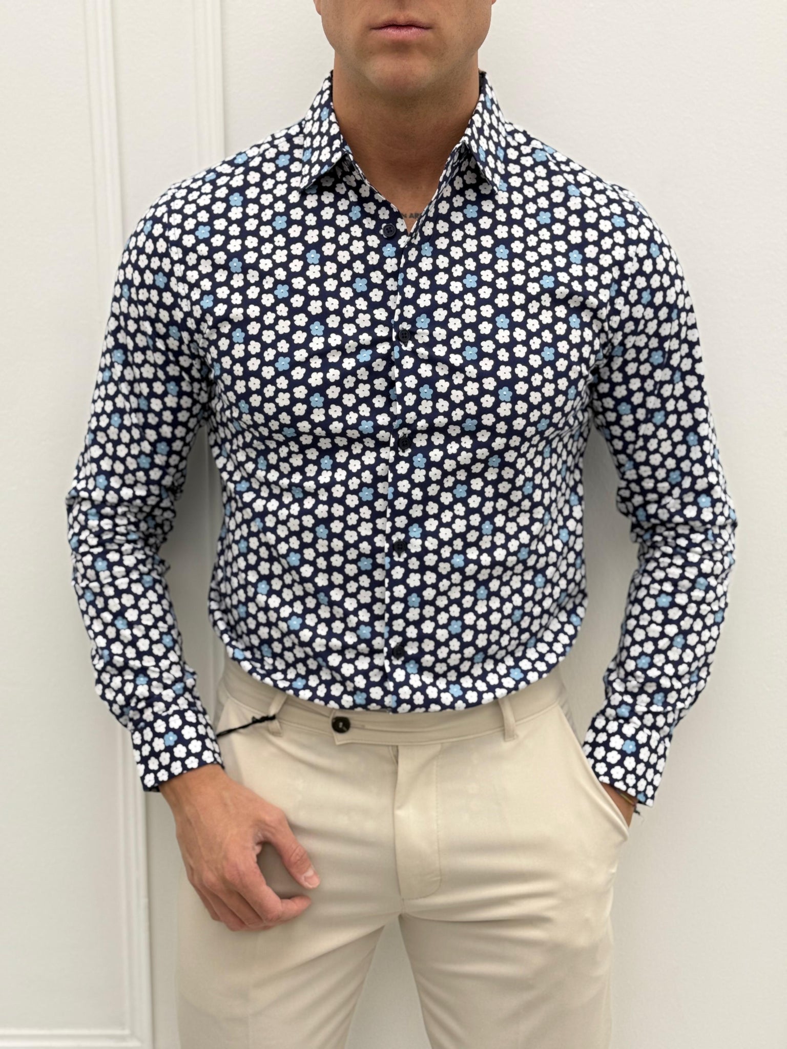 CAMICIA FLOWERS