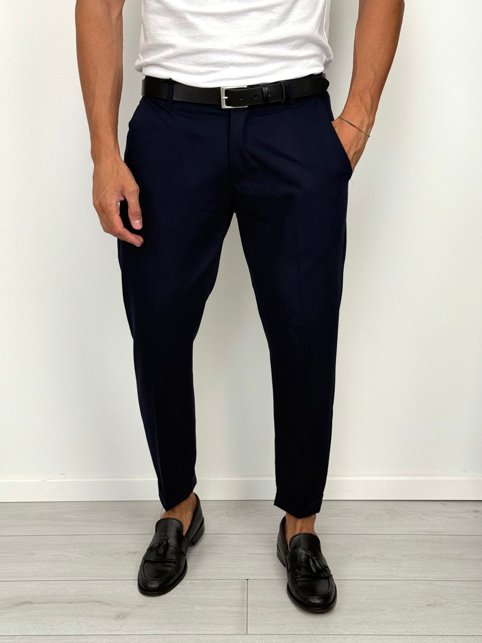 PANTALONE ELEGANT TORINO (TASCHE DIETRO)