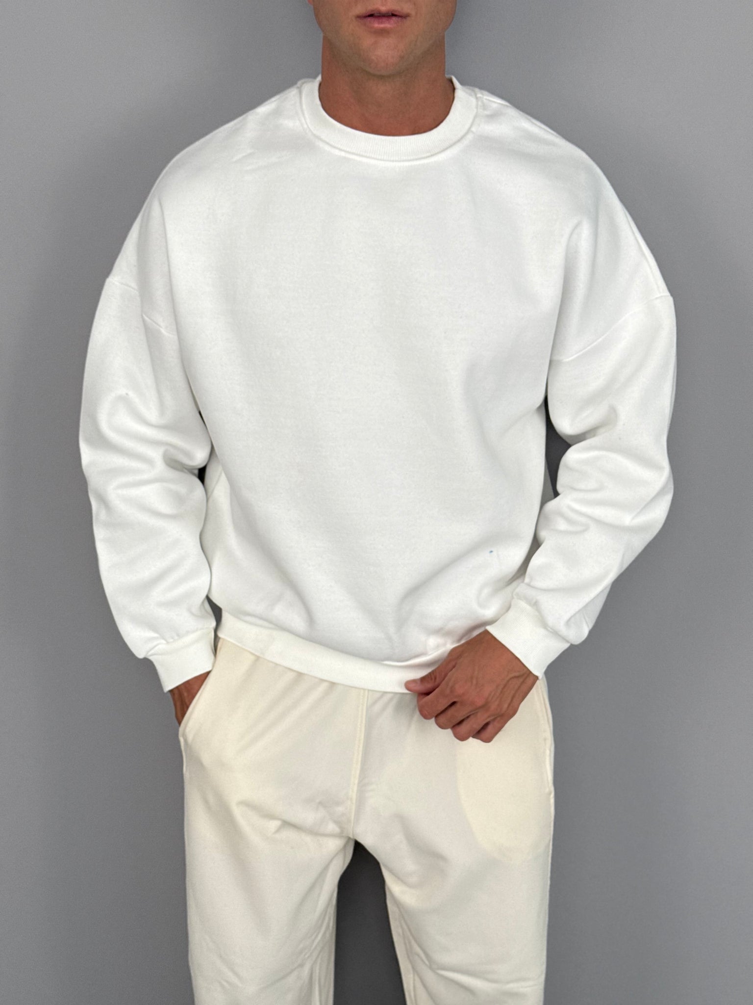 FELPA GIROCOLLO BOXY FIT