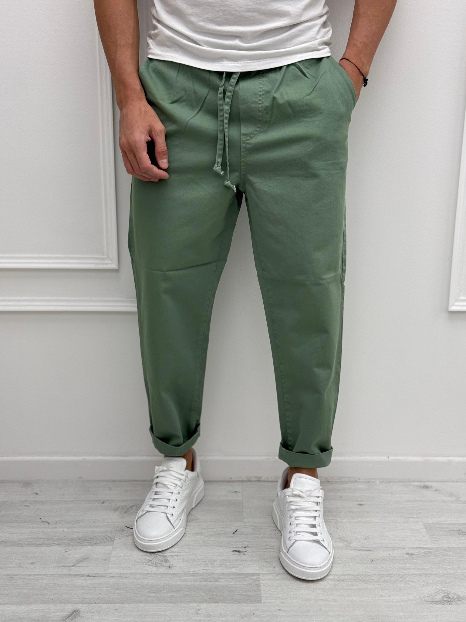 PANTALACCIO HIRVING - ultimo M senape