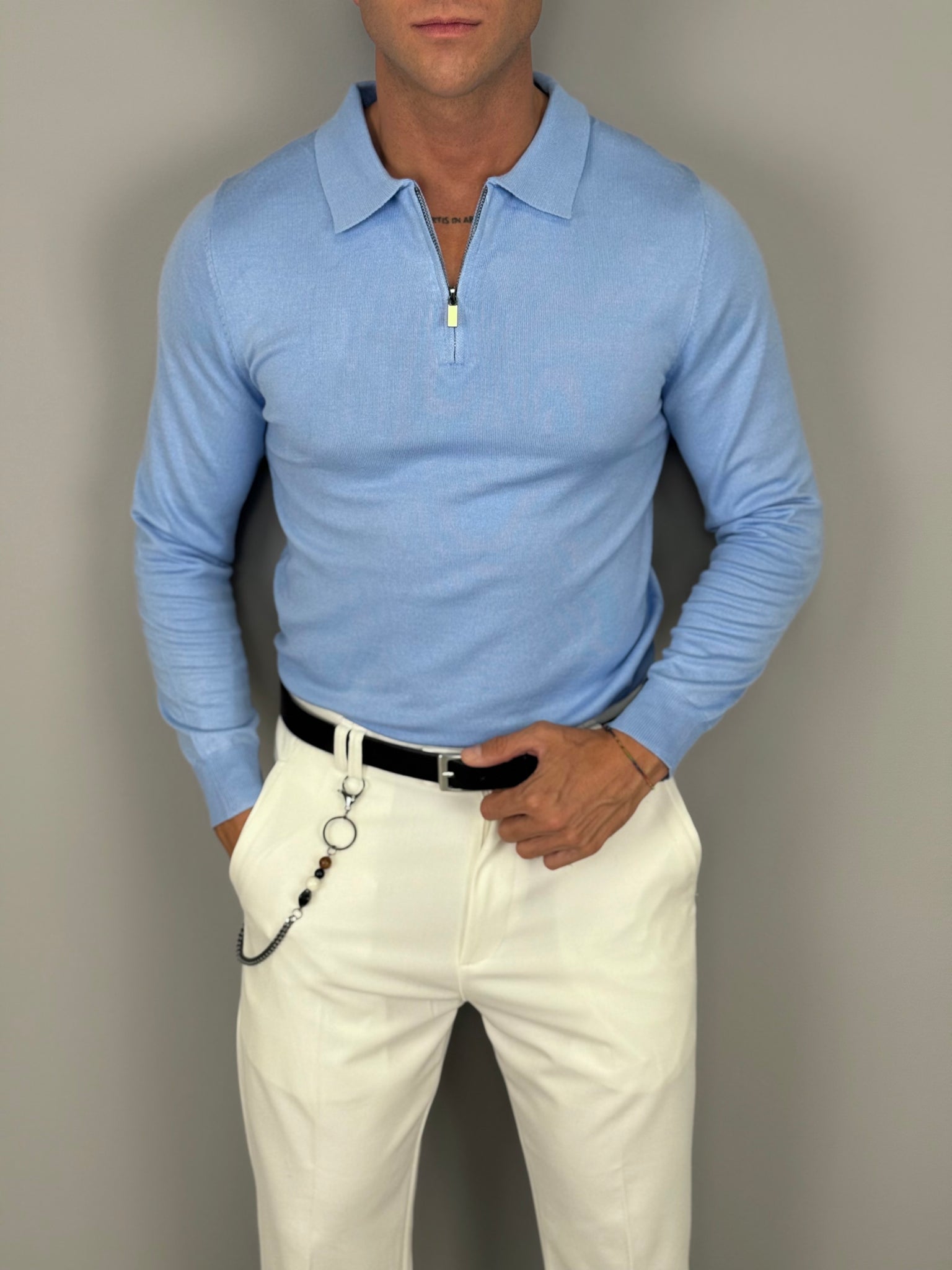 POLO ZIP MAGLINA