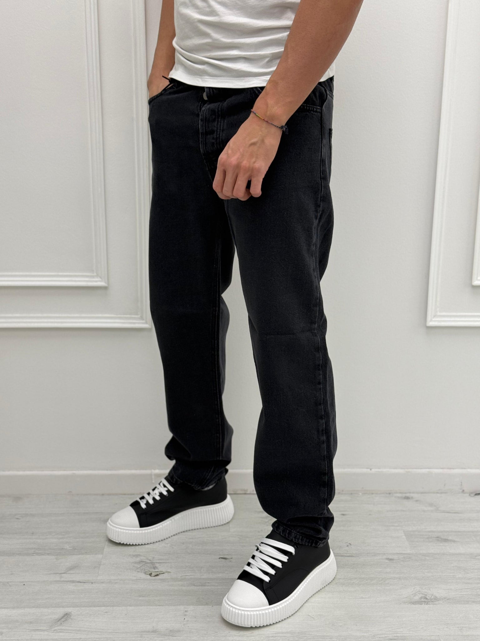 JEANS AMPIO BLACK