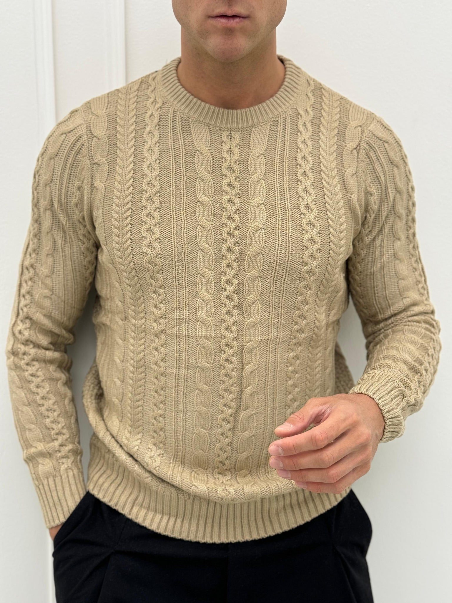MAGLIONE CRETA - Colore Viola