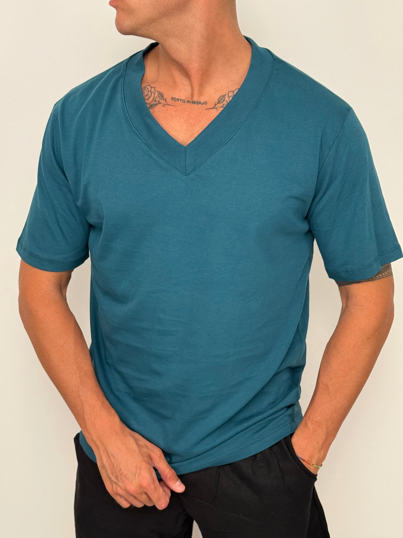 T-SHIRT SCOLLO V