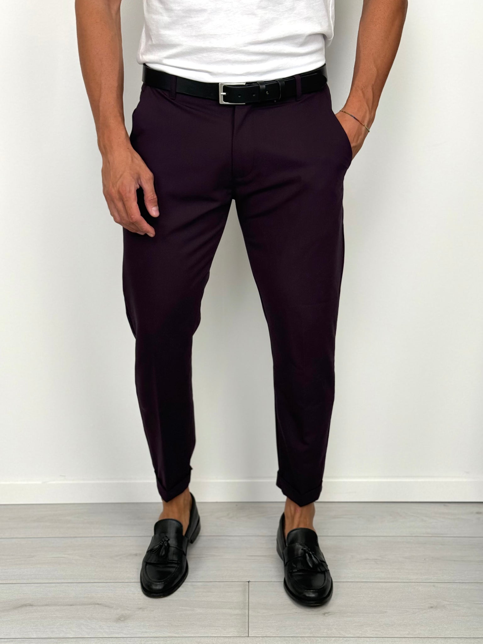 PANTALONE ELEGANT TORINO (TASCHE DIETRO)