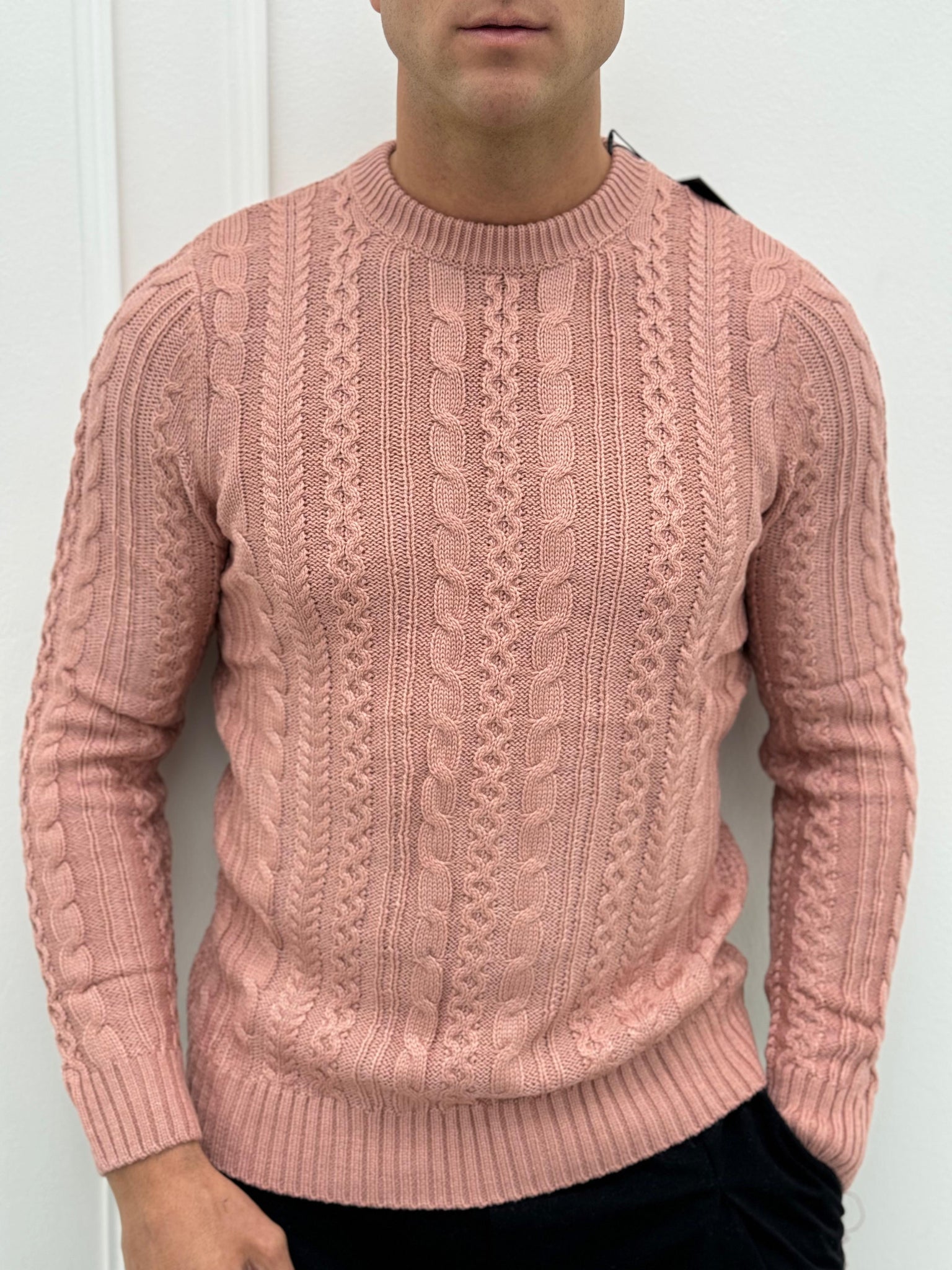 MAGLIONE CRETA - Colore Viola