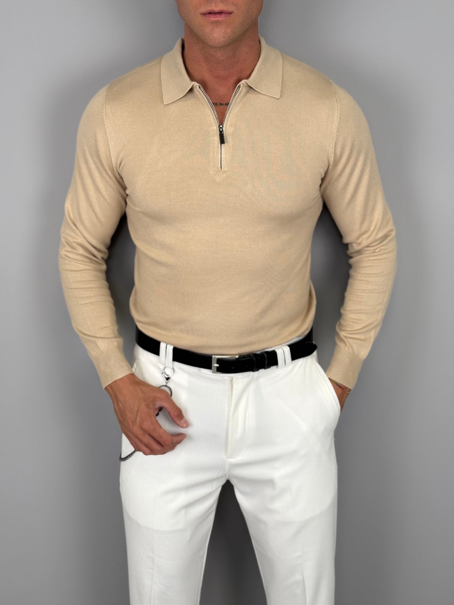 POLO ZIP MAGLINA