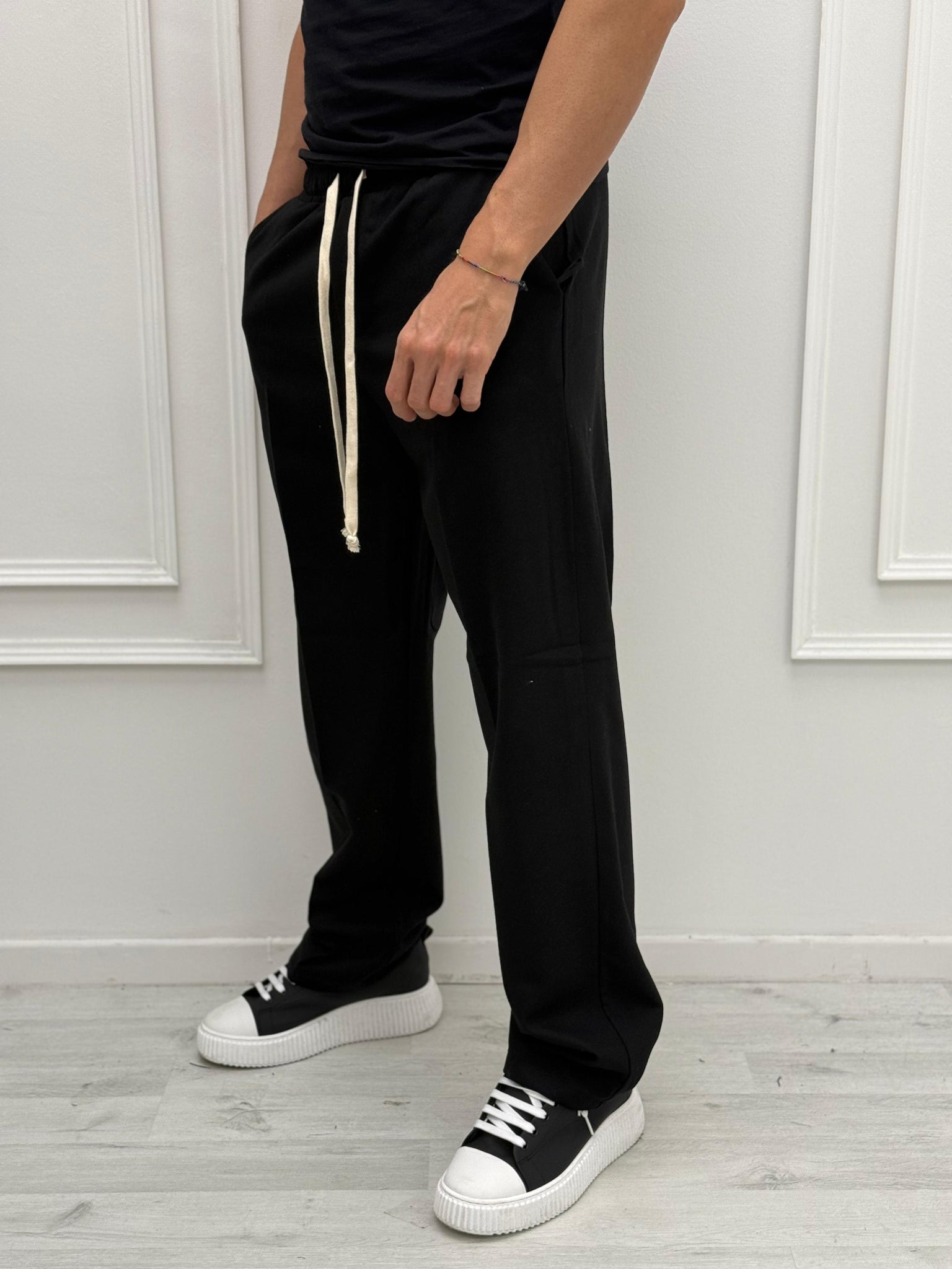 PANTALONE LANA AMPIO -Tg. M
