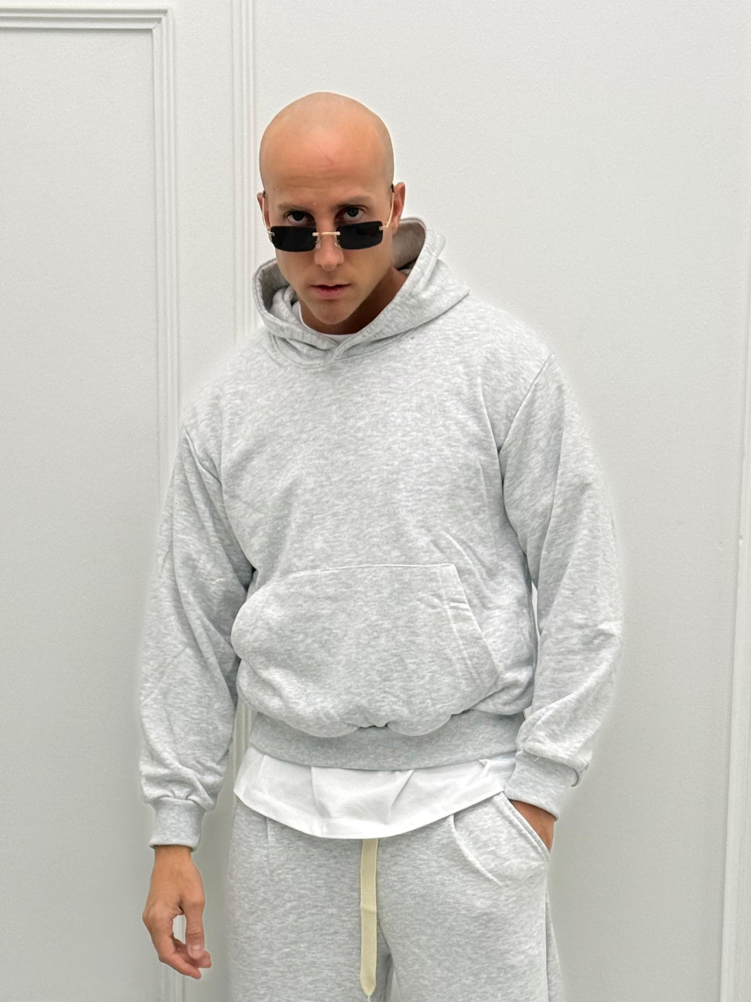 FELPA GARZATA BOXY FIT