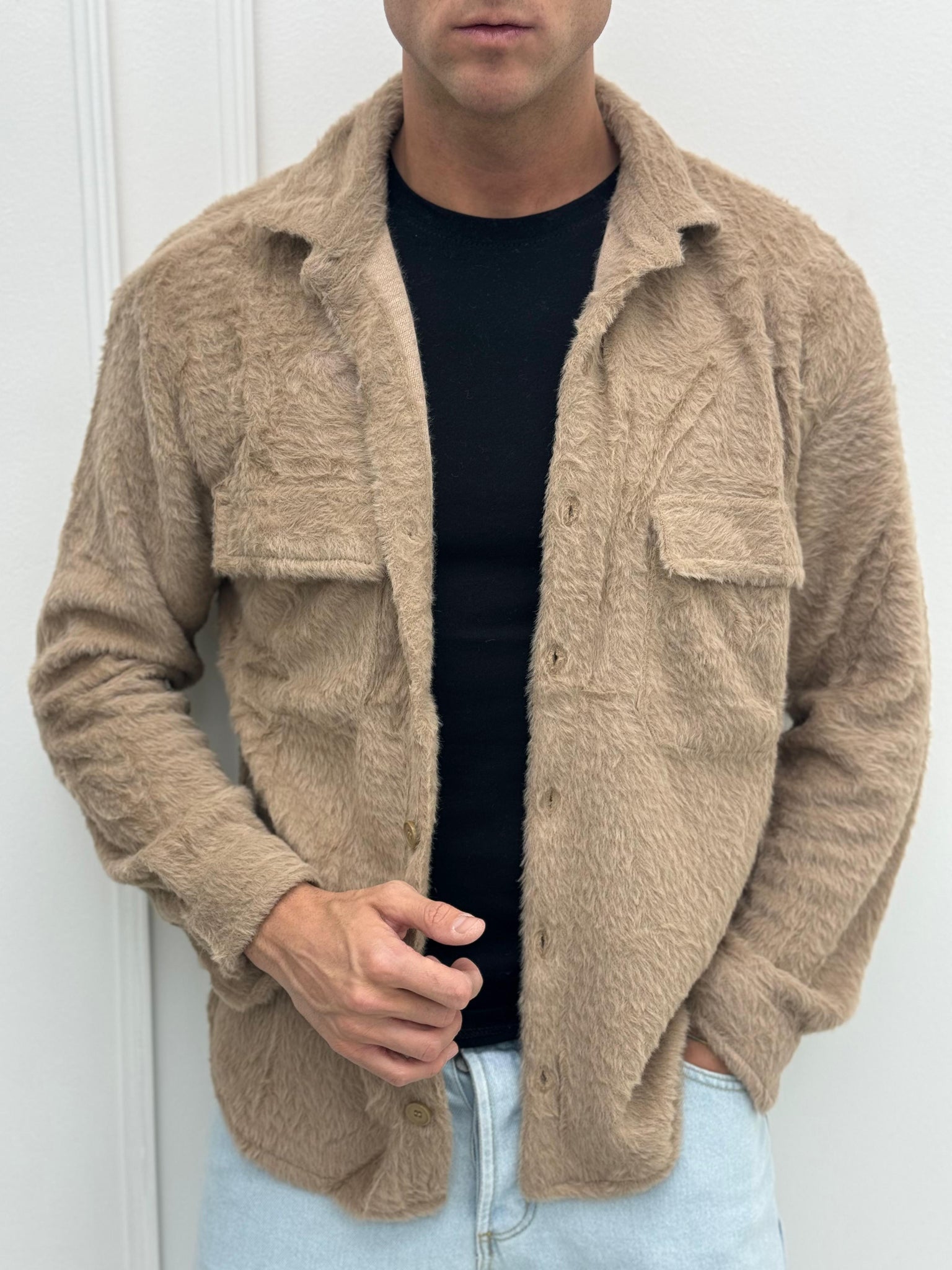 GIACCA MINI PELLICCIA - Tg. M / L