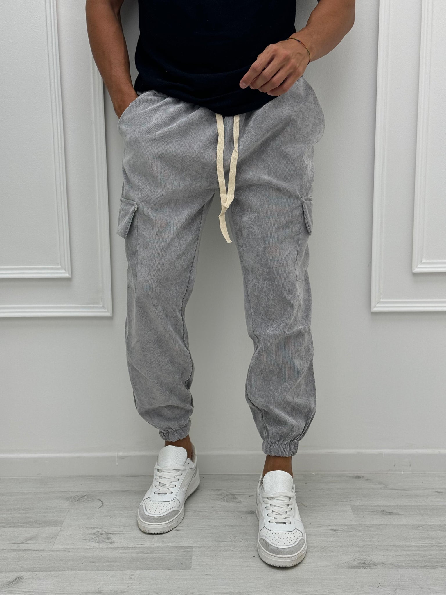 PANTALONE VELLUTO COSTINA