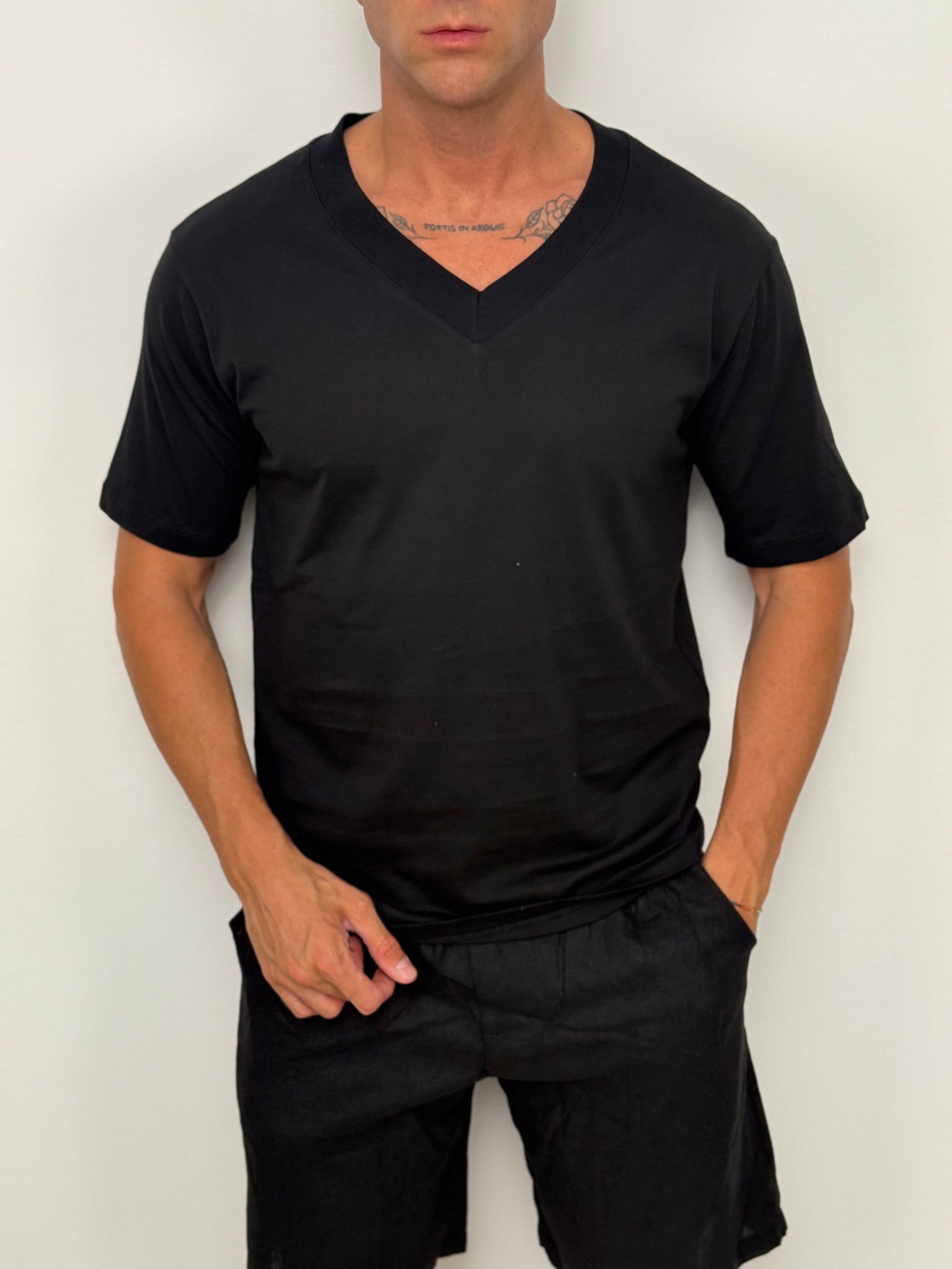 T-SHIRT SCOLLO V