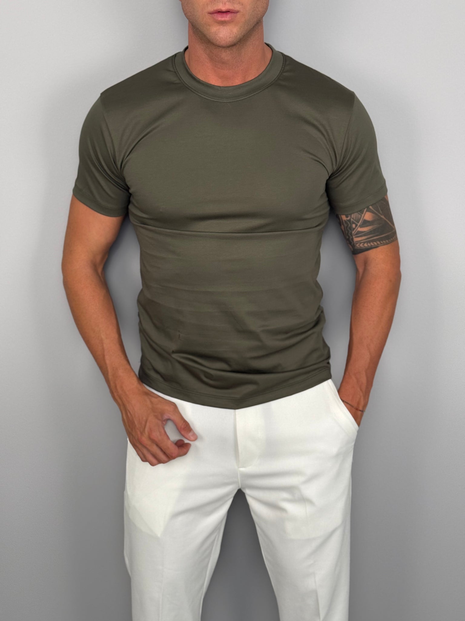 T-SHIRT FILO DI SCOZIA