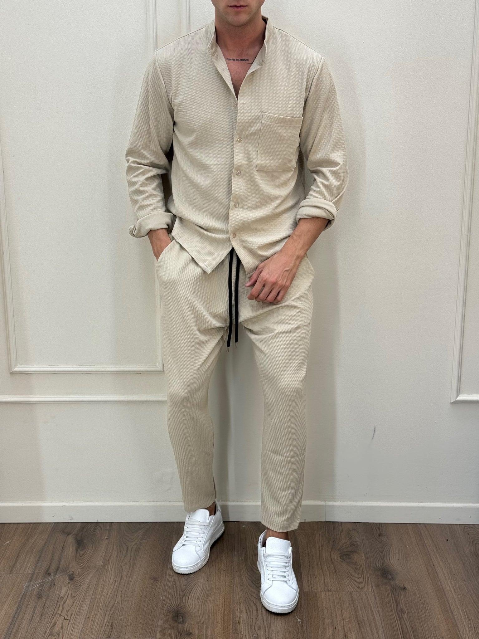 COORDINATO ATENE COREANA - rimasto beige