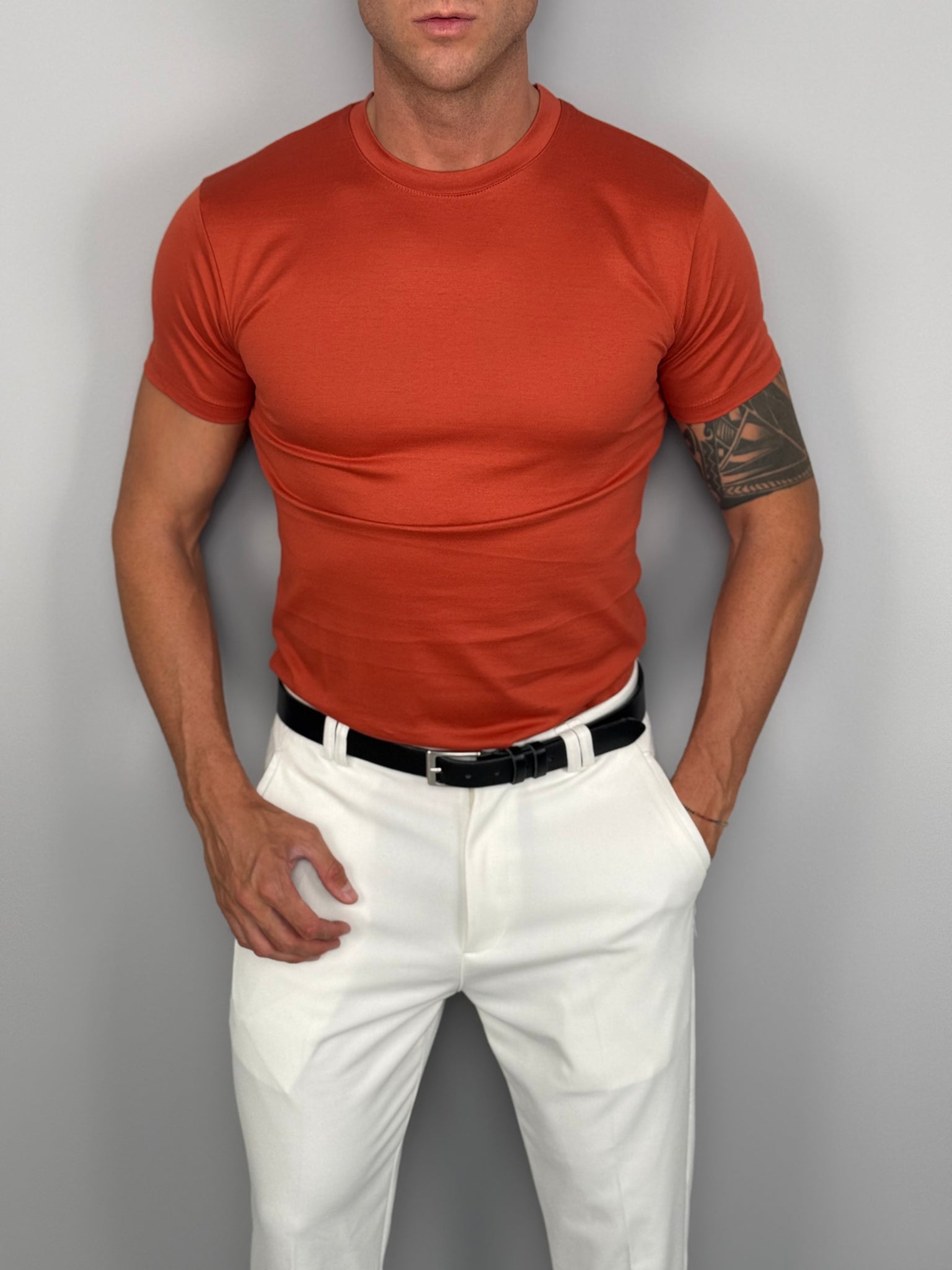 T-SHIRT FILO DI SCOZIA