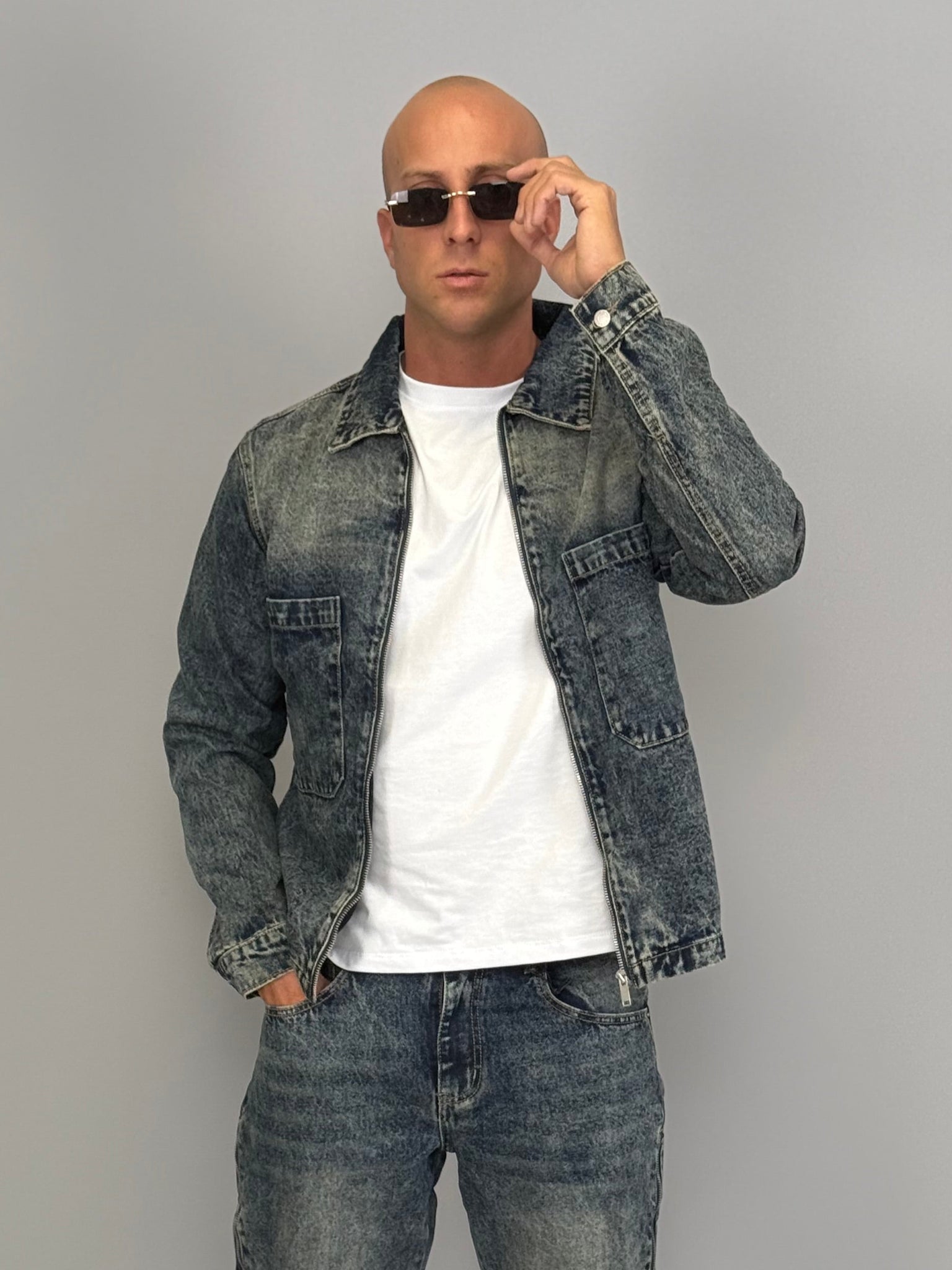 CAMICIA JEANS SMOKE
