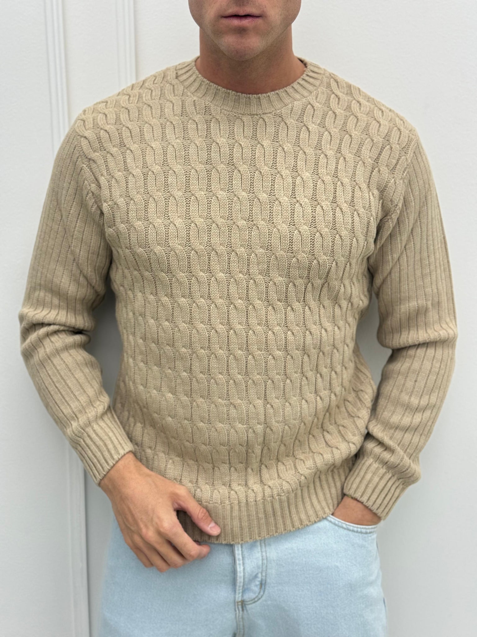 MAGLIONE TRECCIA V10