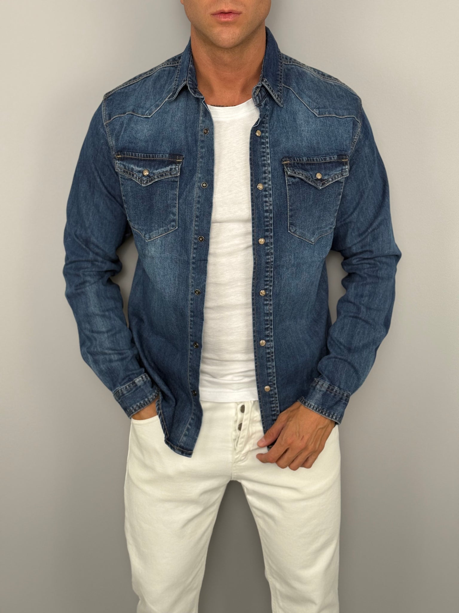 CAMICIA JEANS TEXAS