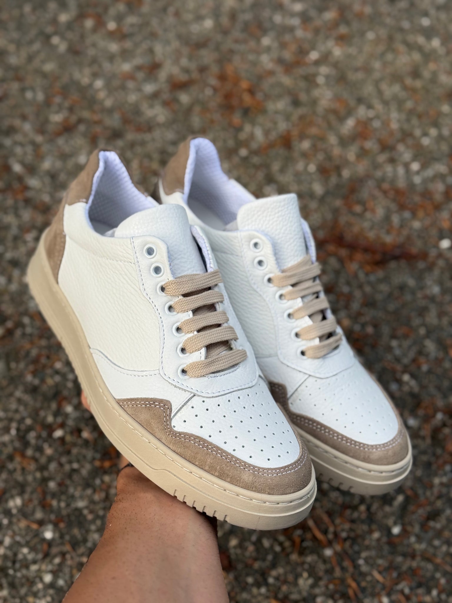 SNEAKERS SMACK BICOLOR BEIGE