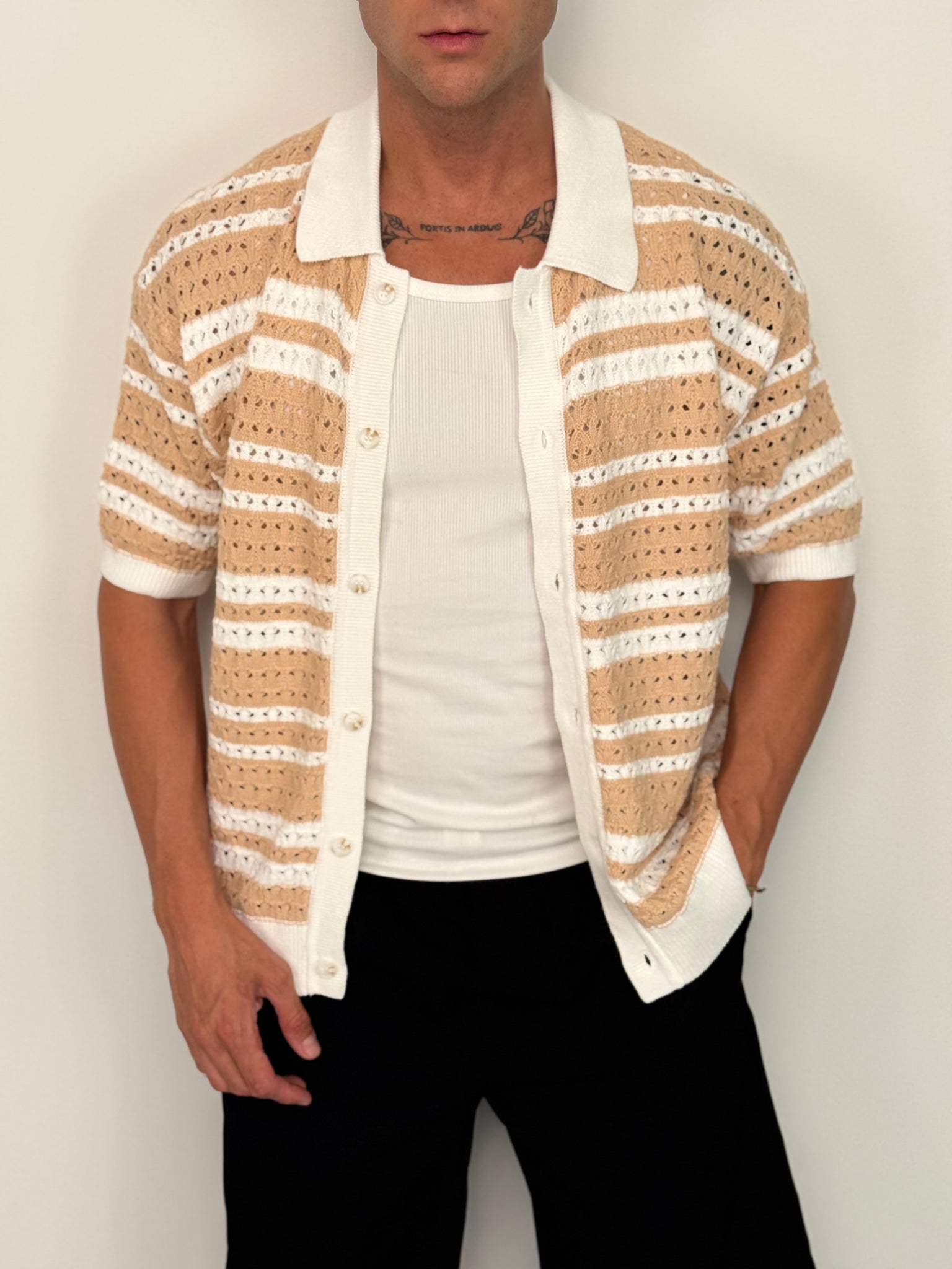 T-SHIRT CARDIGAN CORFÙ