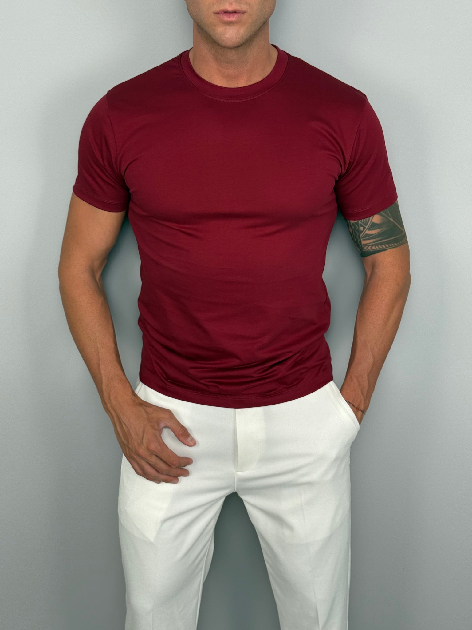 T-SHIRT FILO DI SCOZIA