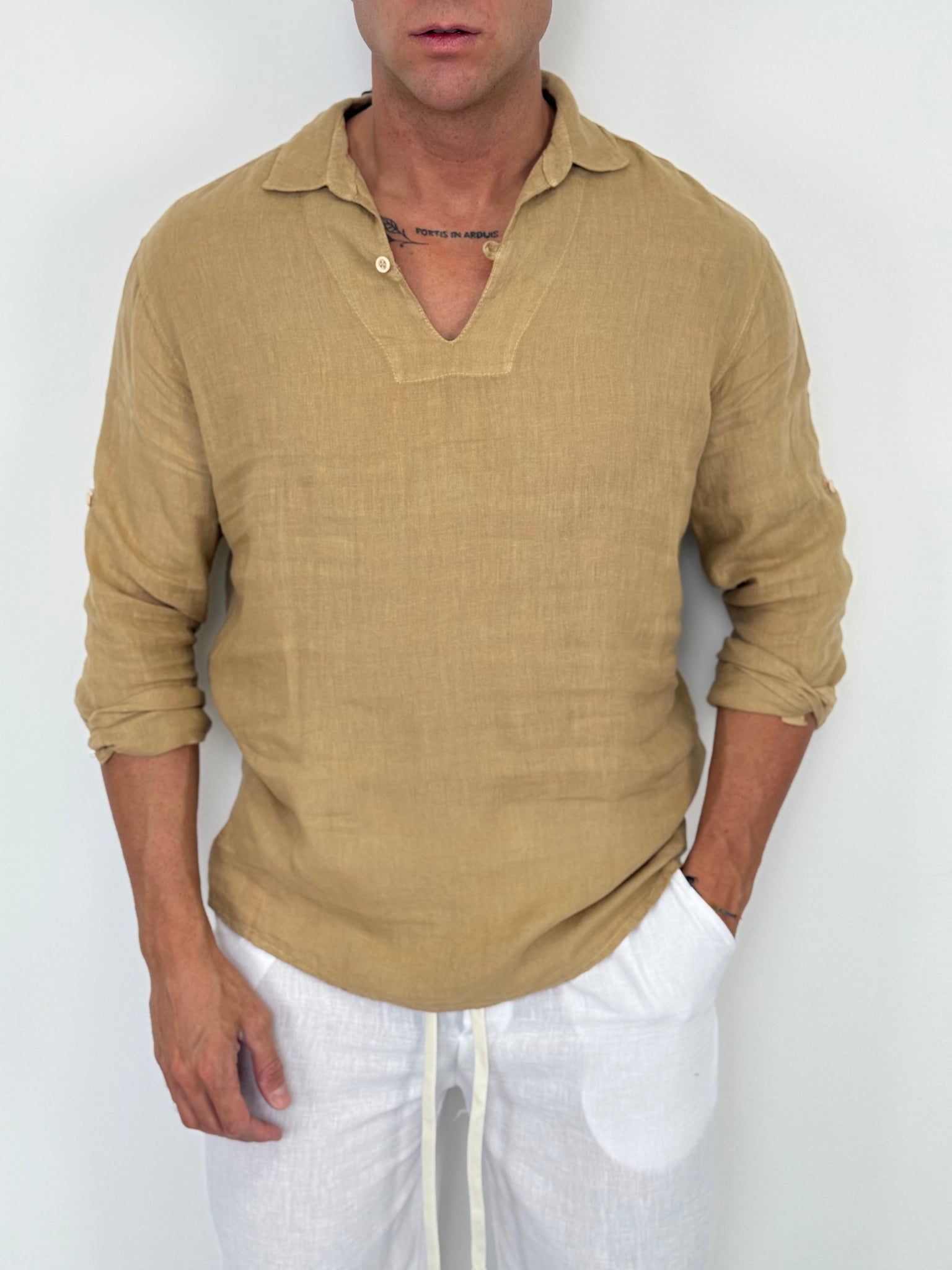 CAMICIA VI LINO