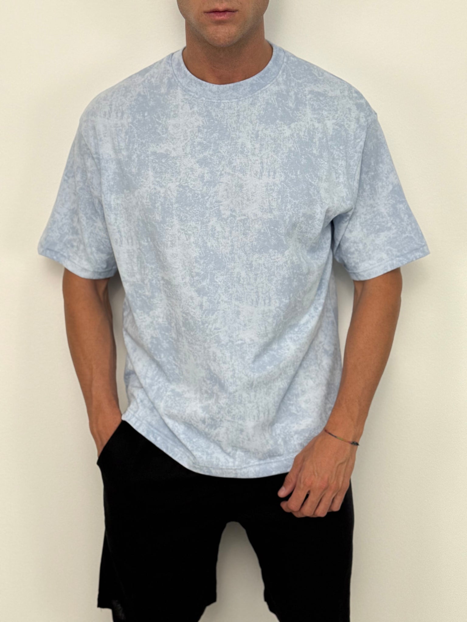 T-SHIRT MARBLED