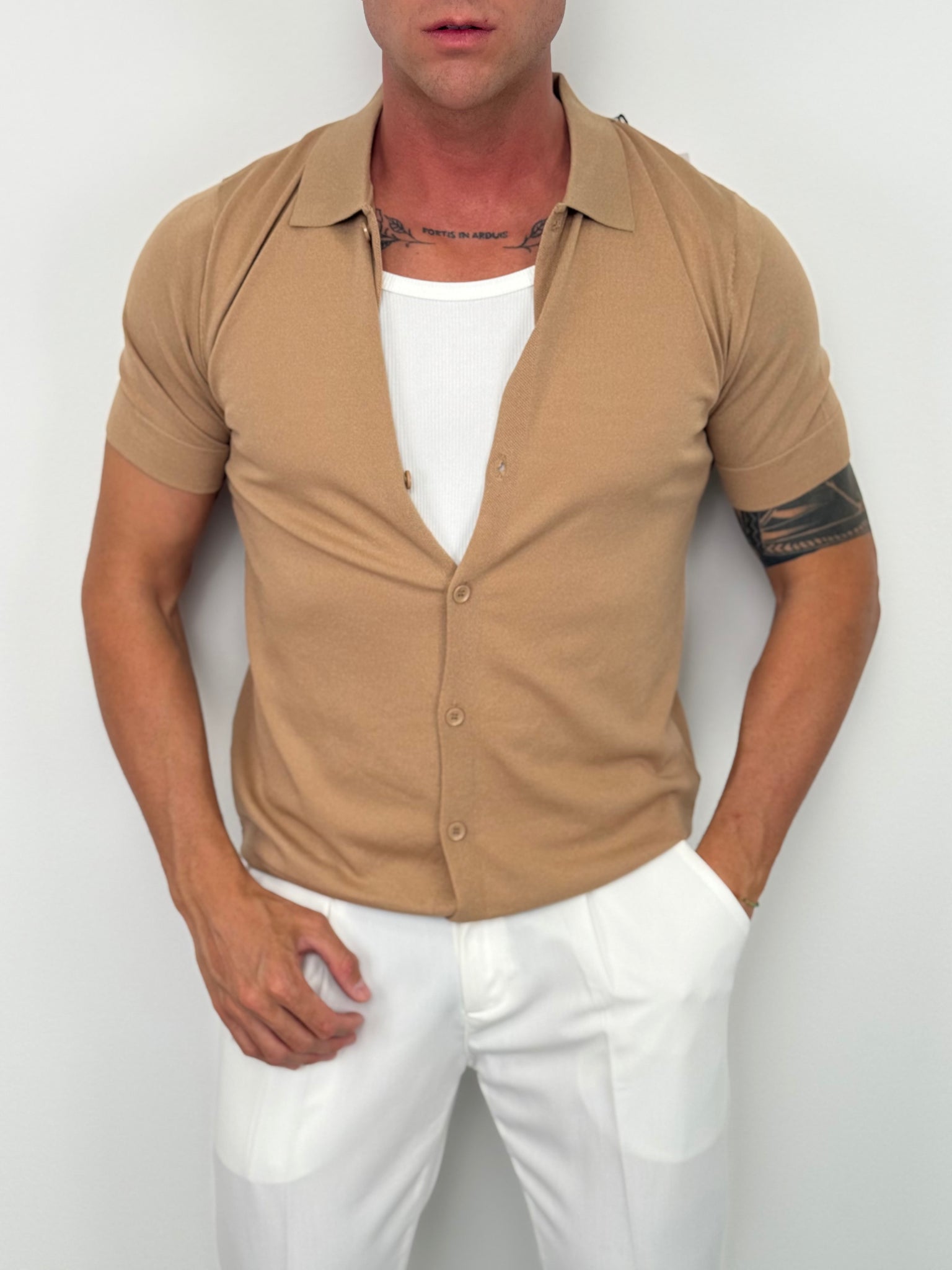 POLO CARDIGAN MAGLINA