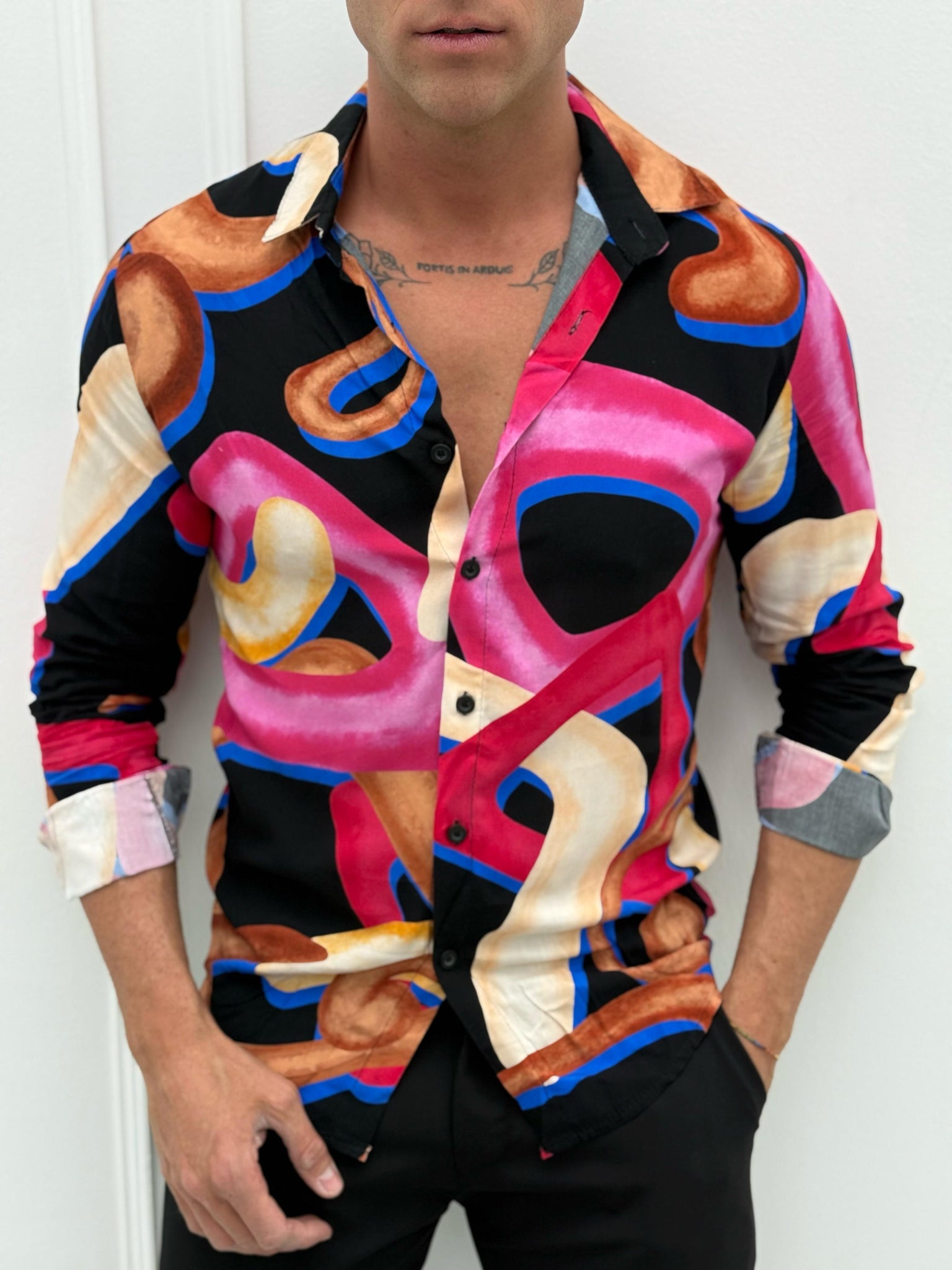 CAMICIA CIRCLE - Tg. M/L/XL