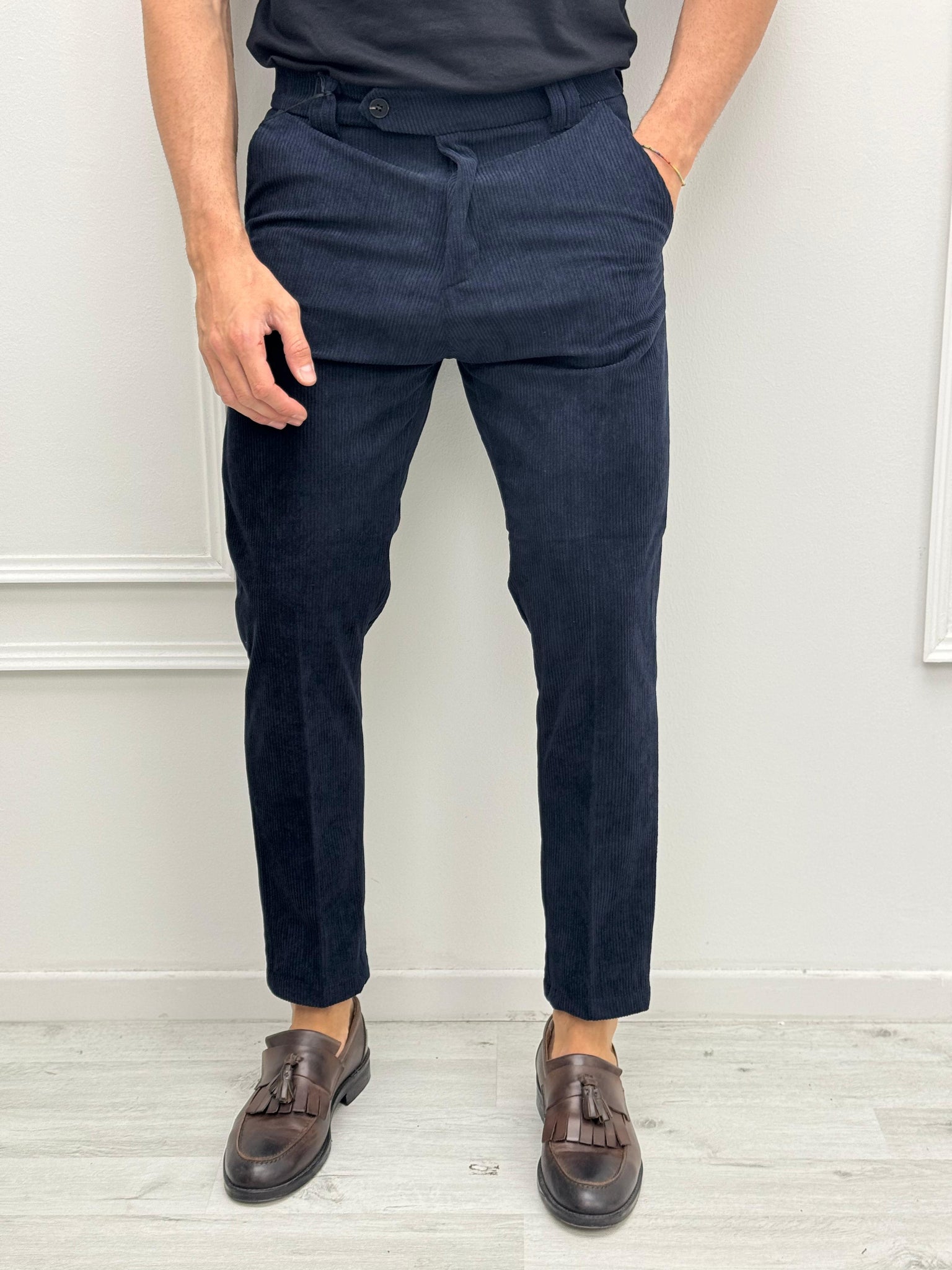 PANTALONE VELLUTO BASIC