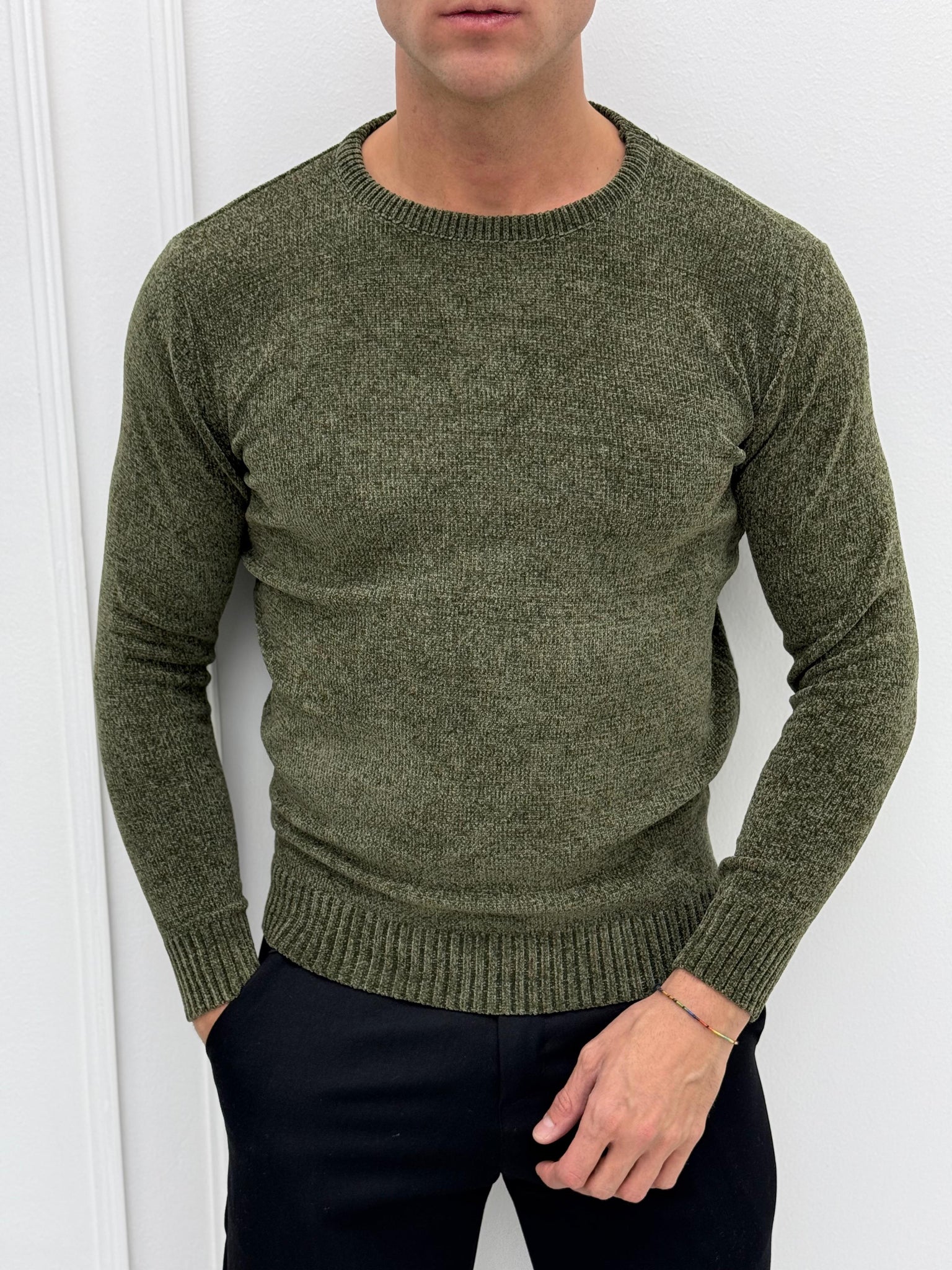 MAGLIONE CINIGLIA GIROCOLLO