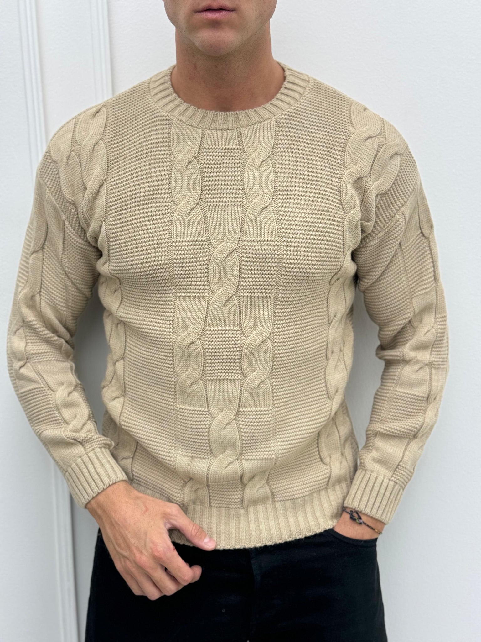 MAGLIONE TRAMA V RESET