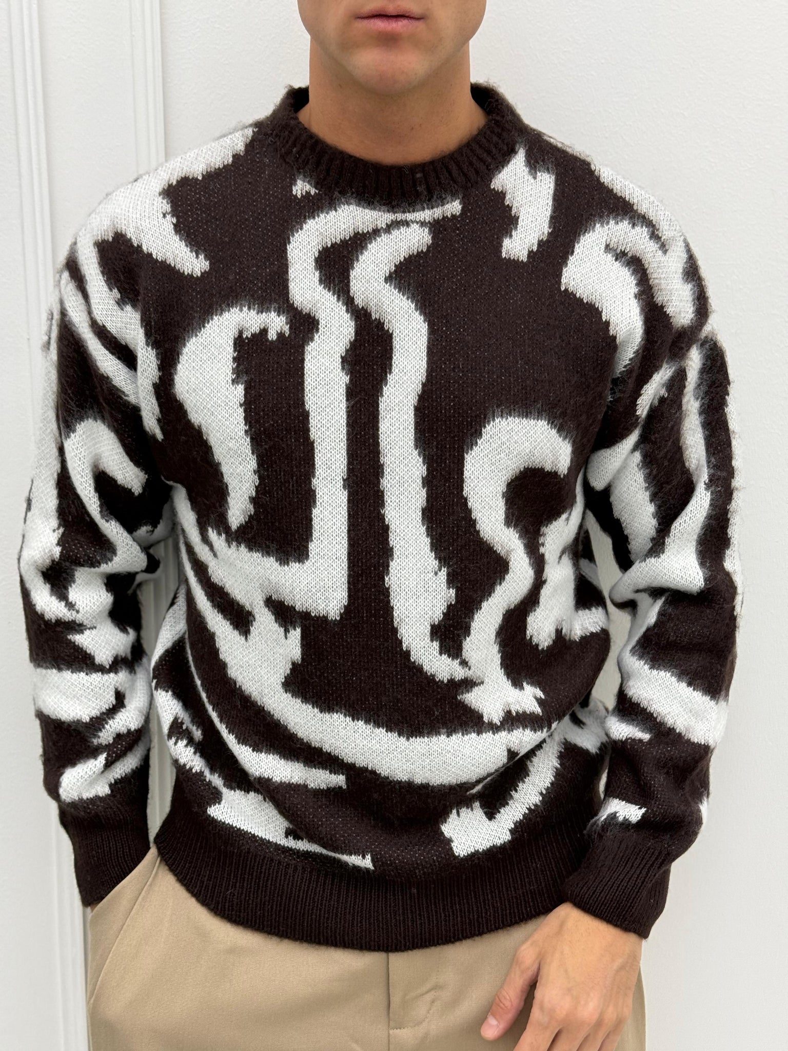 MAGLIONE TRIBAL LANA