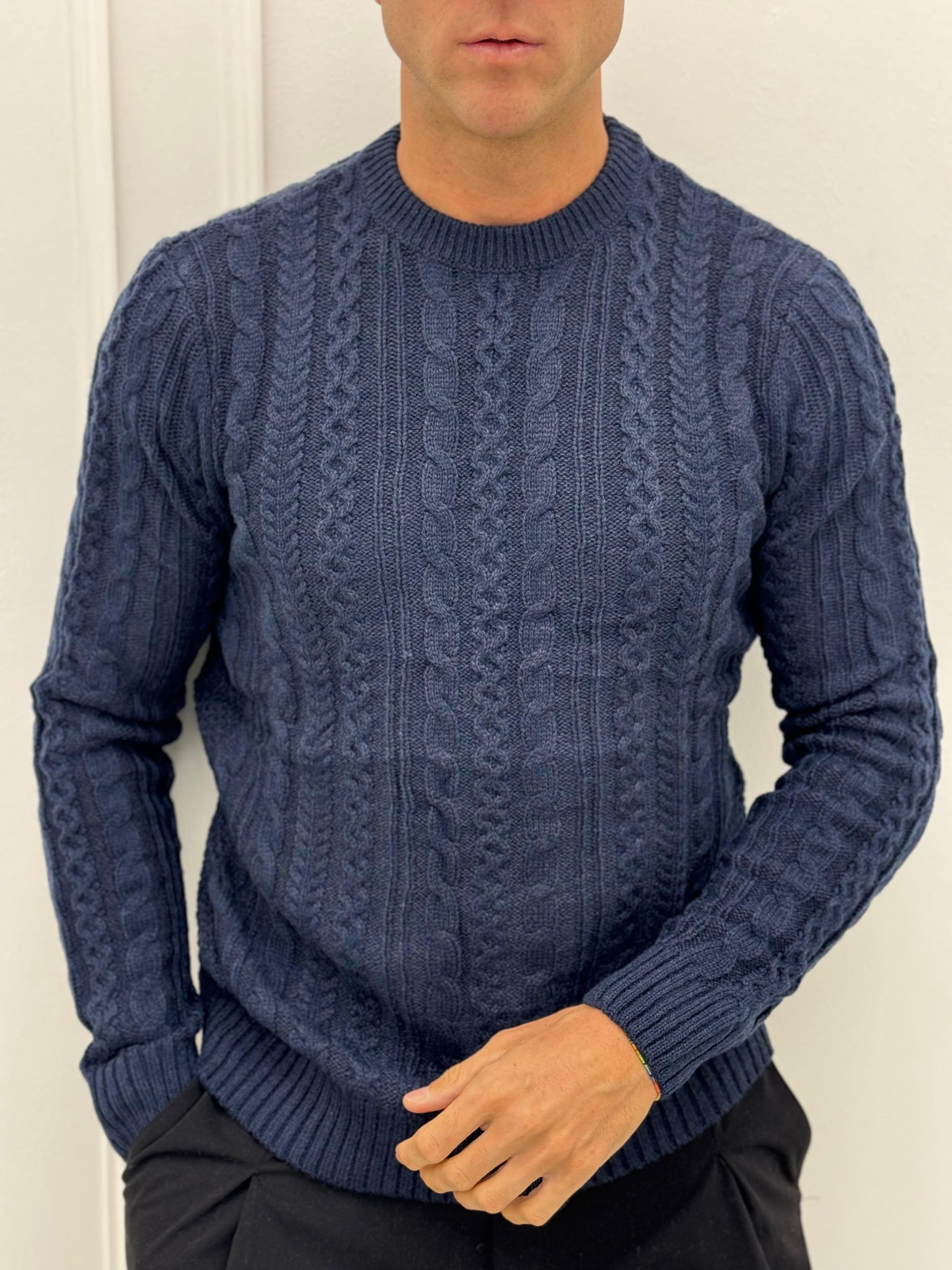 MAGLIONE CRETA - Colore Viola