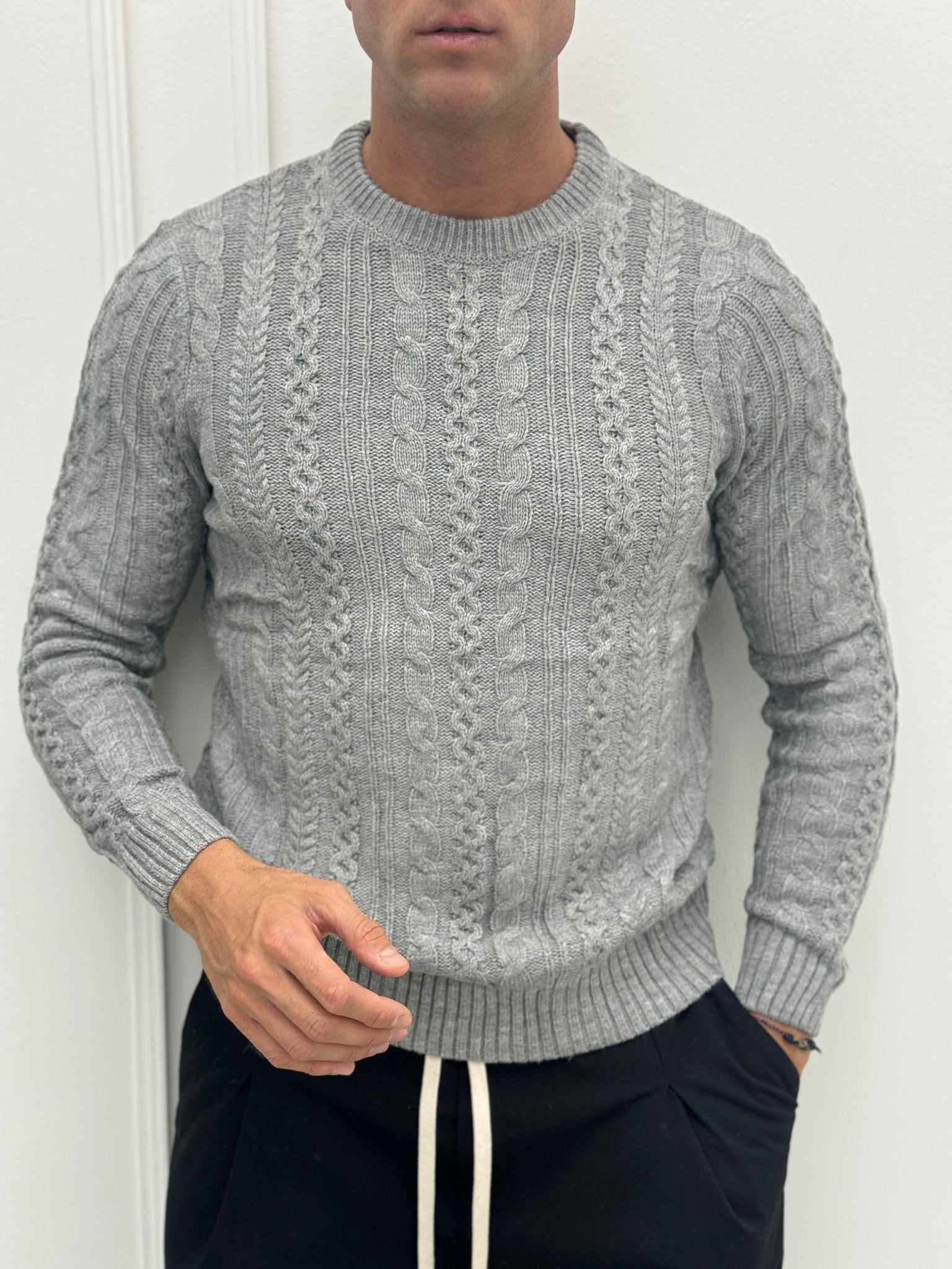 MAGLIONE CRETA - Colore Viola