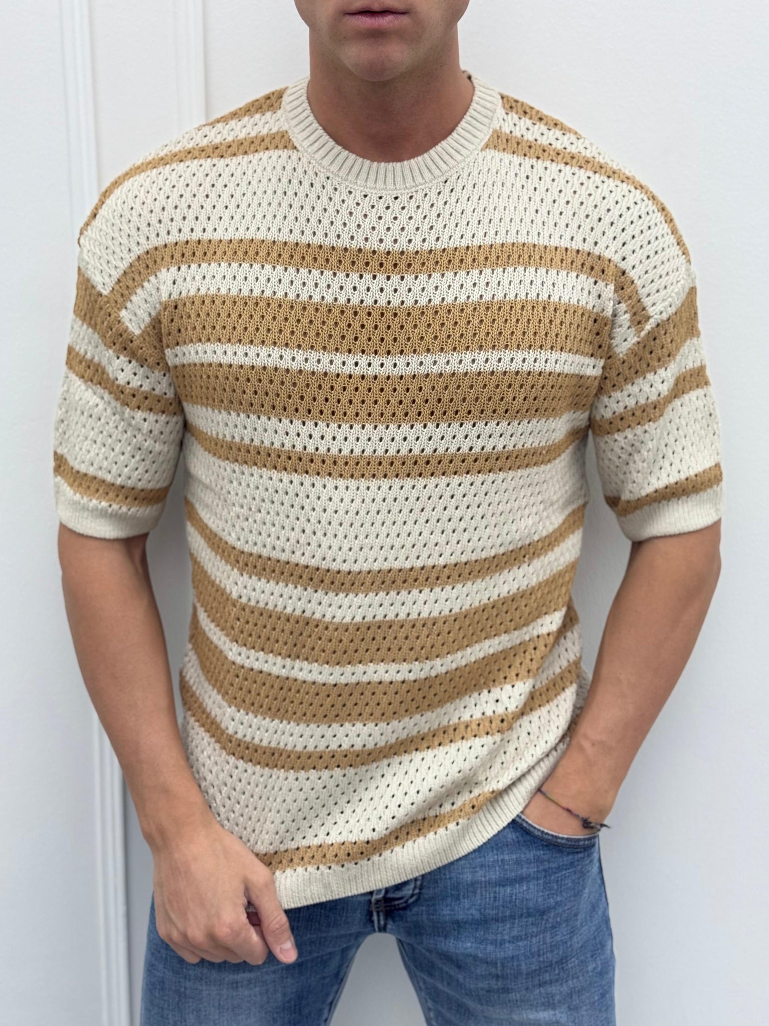 T-SHIRT TRAFORATA