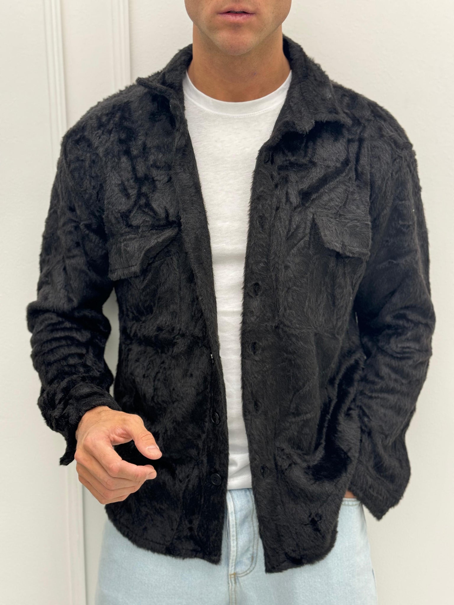 GIACCA MINI PELLICCIA - Tg. M / L